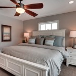Sherwin Williams Requisite Gray Walls in the Bedroom