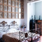 Antique Armor Engravings over the Bed