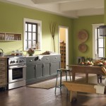 Contemporary Kitchen Painted in Sherwin WIlliams Paints.