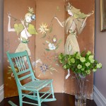 Walls are Painted in Farrow & Ball's Setting Plaster