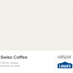 Swiss Coffee by Valspar