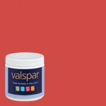 Valspar - Oh So Red paint chip