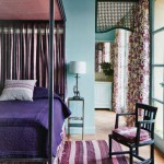Purple Four Poster Bed