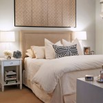 Neutral Bedroom with Japanese Screen