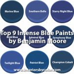 Top 9 Intense Blue Paints by Benjamin Moore