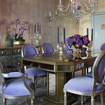 Purple Antique Vintage Dining