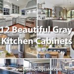 12 Beautiful Gray Kitchen Cabinets