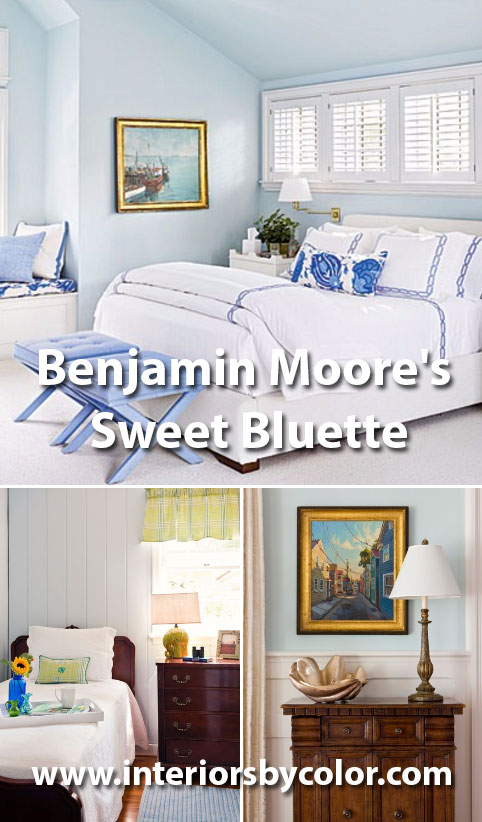 Benjamin Moore's Sweet Bluette