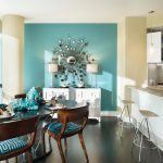 Sherwin Williams Cloudburst Feature Wall