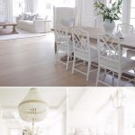 White Coastal Home Painted in Benjamin Moore's Simply White