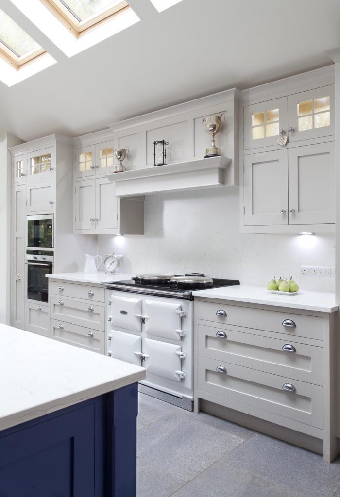 cabinets kitchen painted Farrow & Ball - Interiors By Color