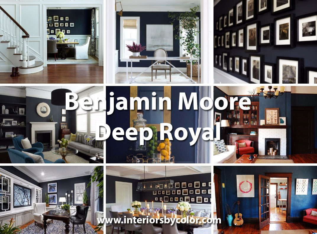 Benjamin Moore Deep Royal 2061-10 http://www.interiorsbycolor.com/