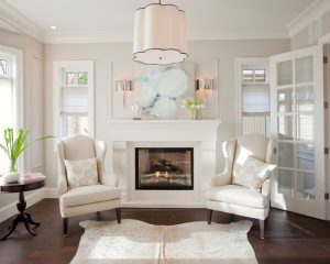 Living Room Benjamin Moores Balboa Mist 1549 With Trim In