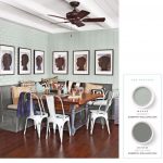 Sherwin Williams Silver Mist and Grizzle Gray