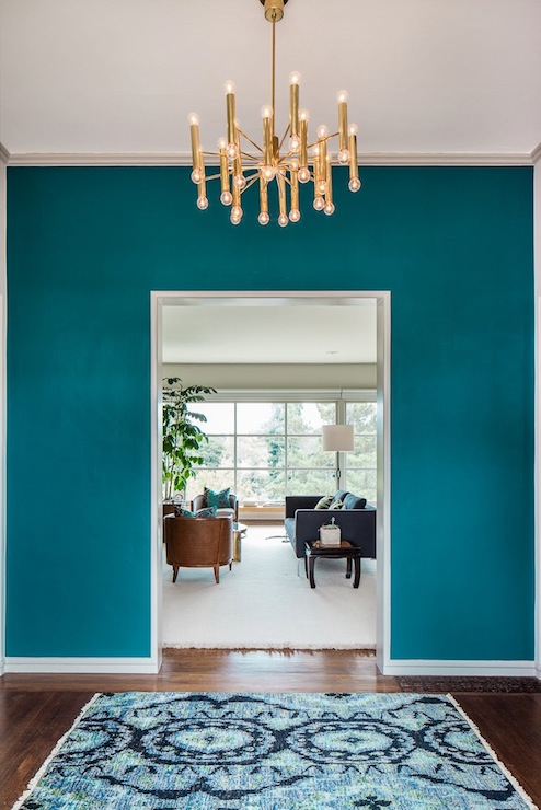 Benjamin Moore Teal Paint Colors - Interiors By Color