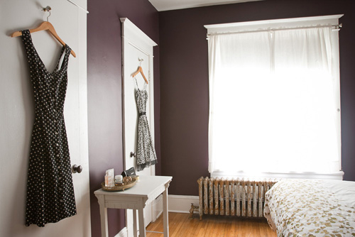 Benjamin Moore Peerage bedroom