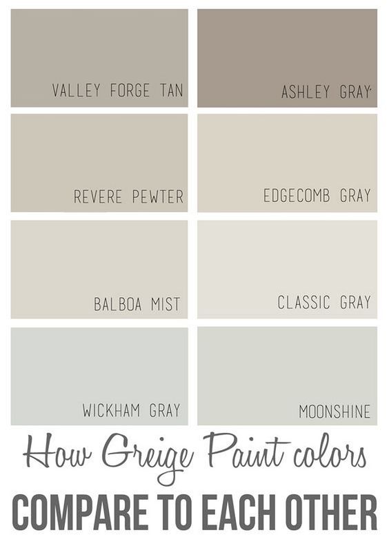 Best Neutral Paint Color Palettes For