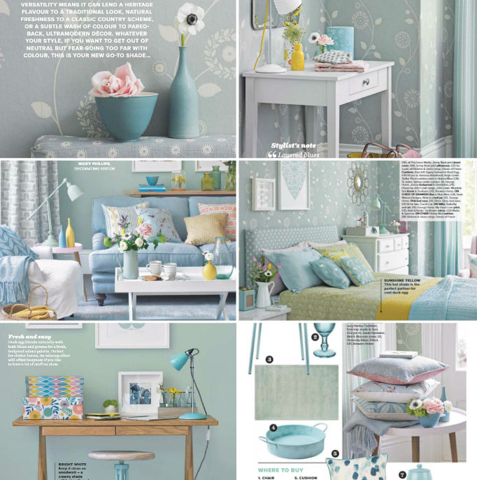 Duck Egg Blue Interiors By Color 5 Interior Decorating Ideas