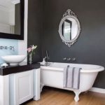 Bathrooms with Black Walls
