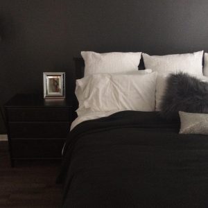 Kendall Charcoal by Benjamin Moore bedroom idea