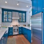 Cobalt blue kitchen interior design ideas