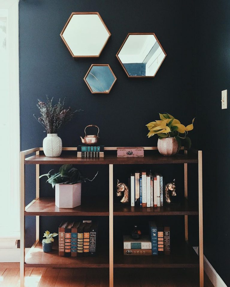 Benjamin Moore Hale Navy Paint Color Ideas - Interiors By Color