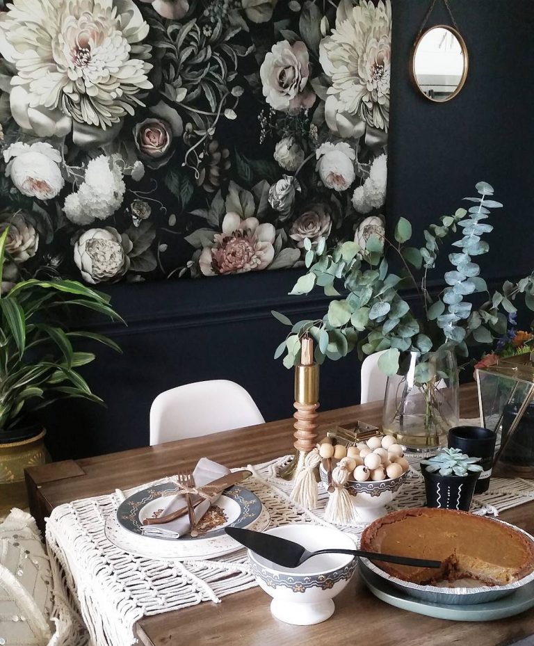 Benjamin Moore Hale Navy Dining Room Walls - Interiors By Color