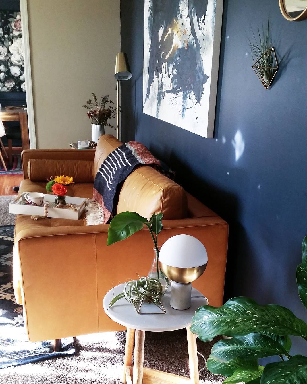 Benjamin Moore Hale Navy Dining Room Walls - Interiors By Color