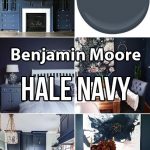 Benjamin Moore Hale Navy Paint Color Ideas