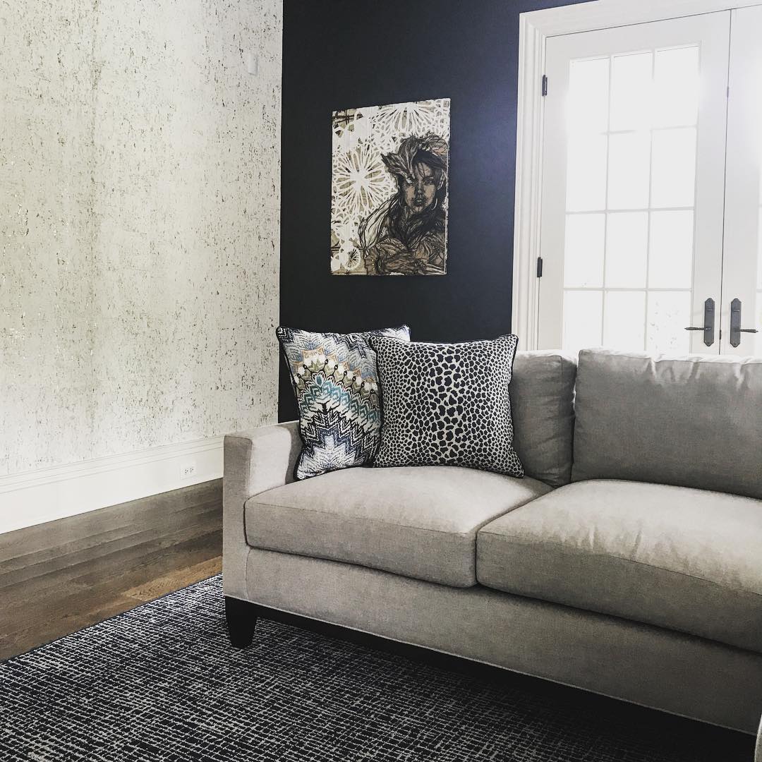 Benjamin Moore Hale Navy paint interior design ideas - Interiors By Color