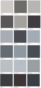 Dulux Grey paint color selection