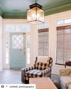 Benjamin Moore Wythe Blue front door