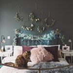 Farrow and Ball Downpipe bedroom feature wall - click on image to see more examples