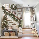 Sherwin-Williams Monochrome stairs walls