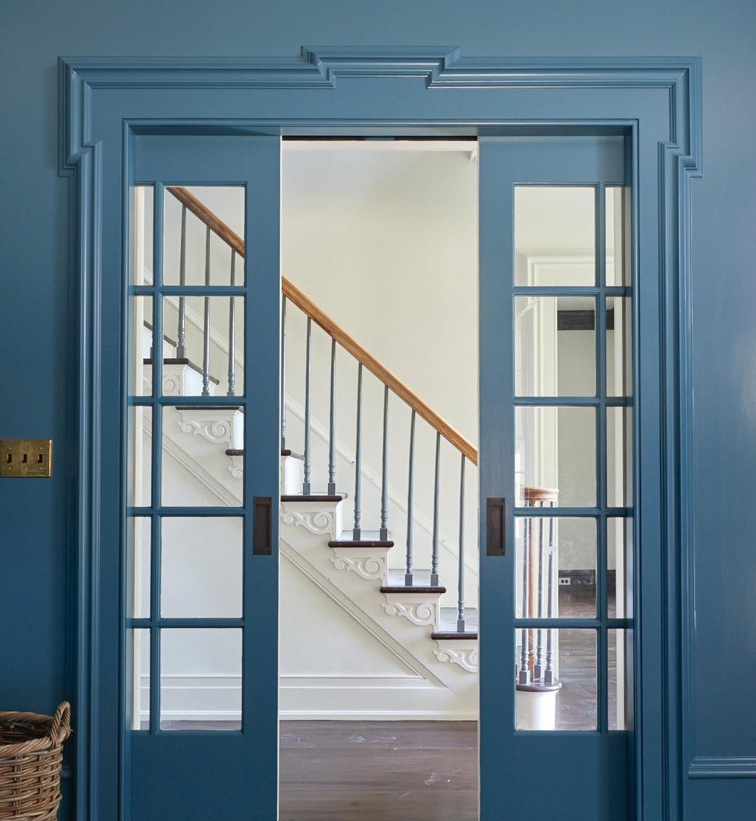 Bella Blue by Benjamin Moore Blue Painted Walls Color Scheme ...