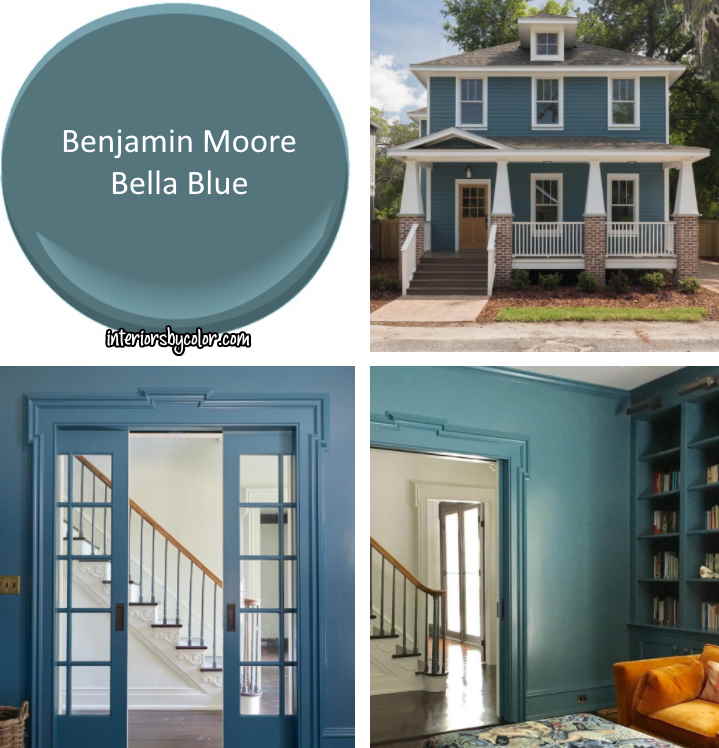 Benjamin Moore Bella Blue House Paint Exterior Exteri - vrogue.co