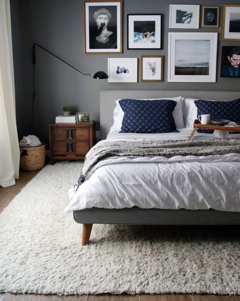 Benjamin Moore Chelsea Gray Paint Color Schemes Bedroom