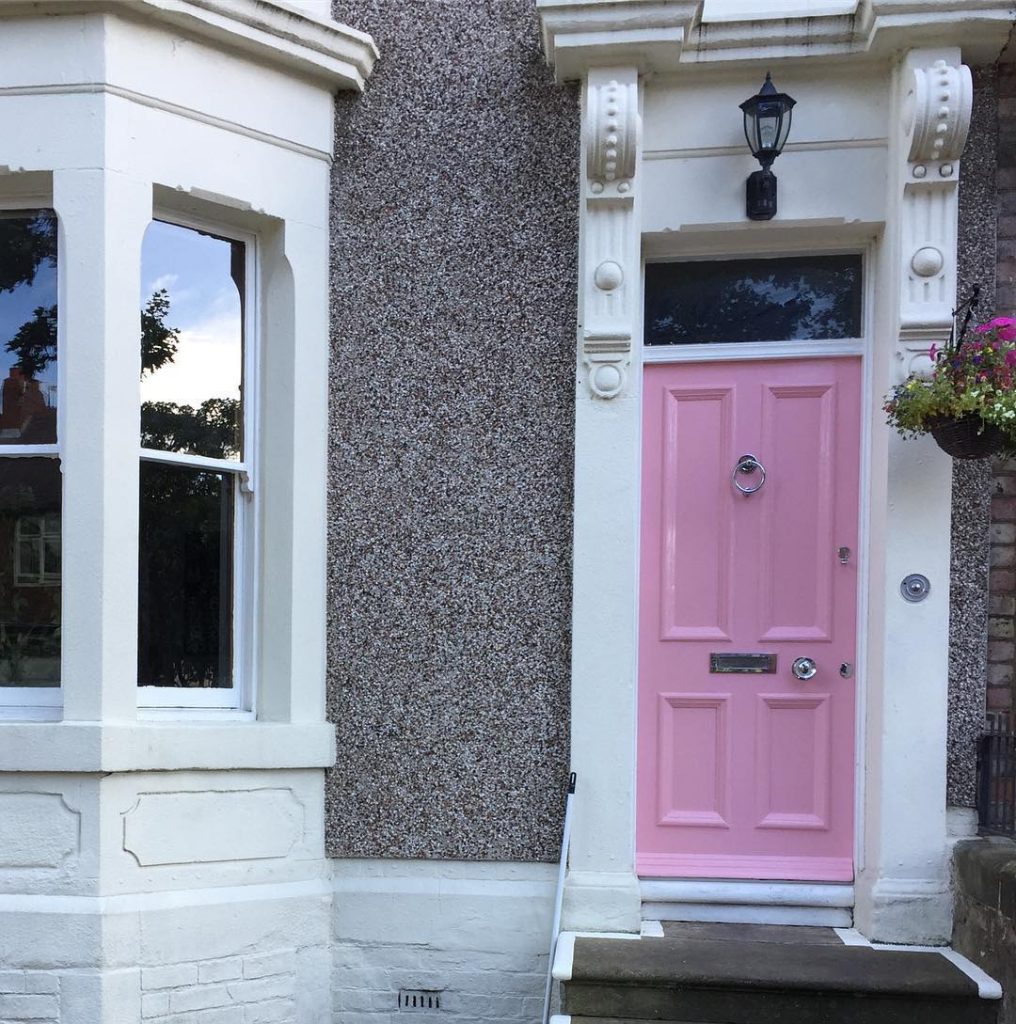 Farrow & Ball Nancy's Blushes Pink Front Door