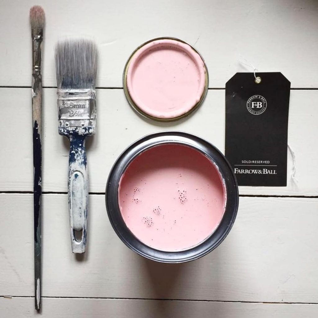 Farrow & Ball Nancy's Blushes Pink Paint