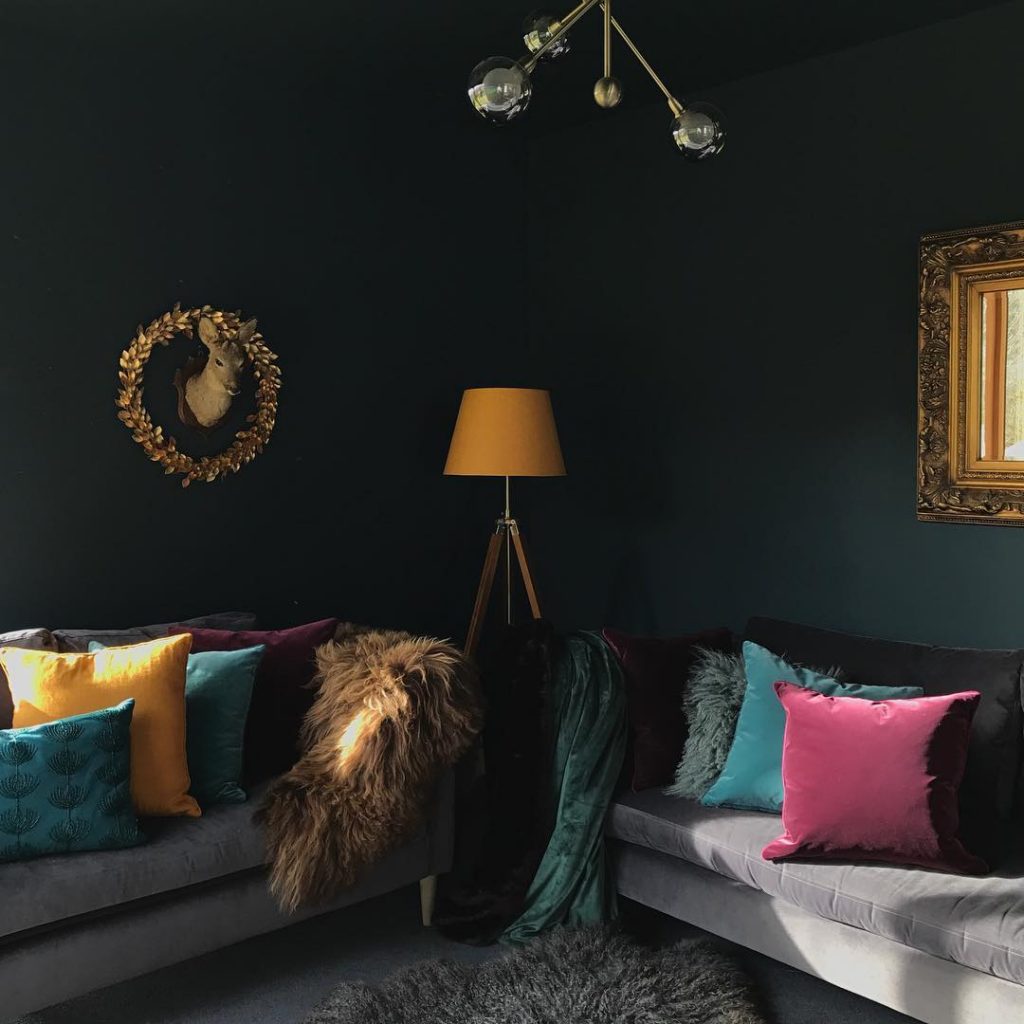 Valspar Cadet Song Paint Color for the Living Room