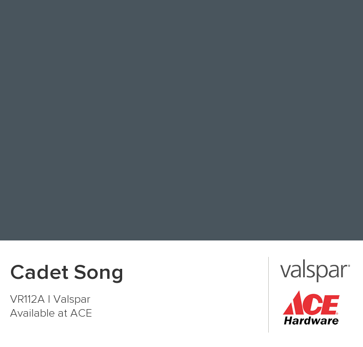 Valspar Cadet Song Paint Color