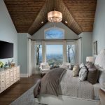 Sherwin Williams Comfort Gray Bedroom. Gray bedroom walls paint color scheme.