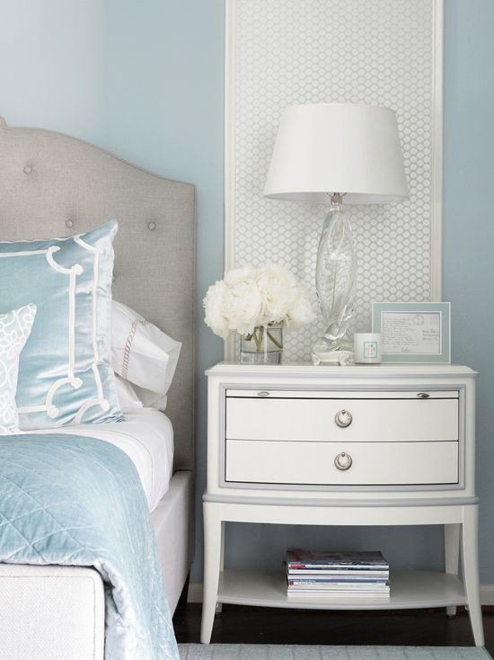 Benjamin Moore Brittany Blue Bedroom