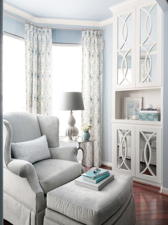 Benjamin Moore Brittany Blue Bedroom