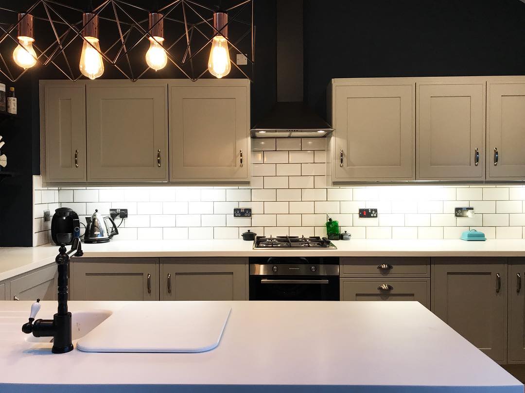 Farrow & Ball Hague Blue Kitchen Navy Color Scheme