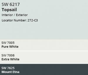 topsail sherwin williams pure extra etna mount scheme light paint tweet read