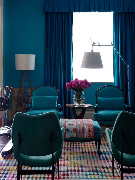 Wattyl Tropic Turquoise Living Room Decor Colour Scheme