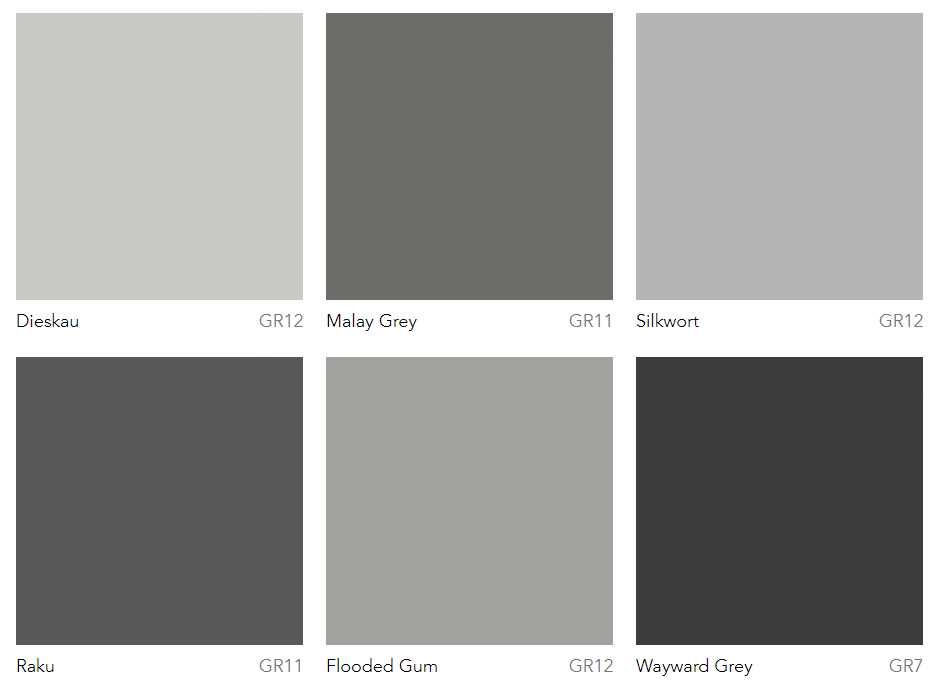 Dulux Most Popular Grey Paint Colours Warm Greys