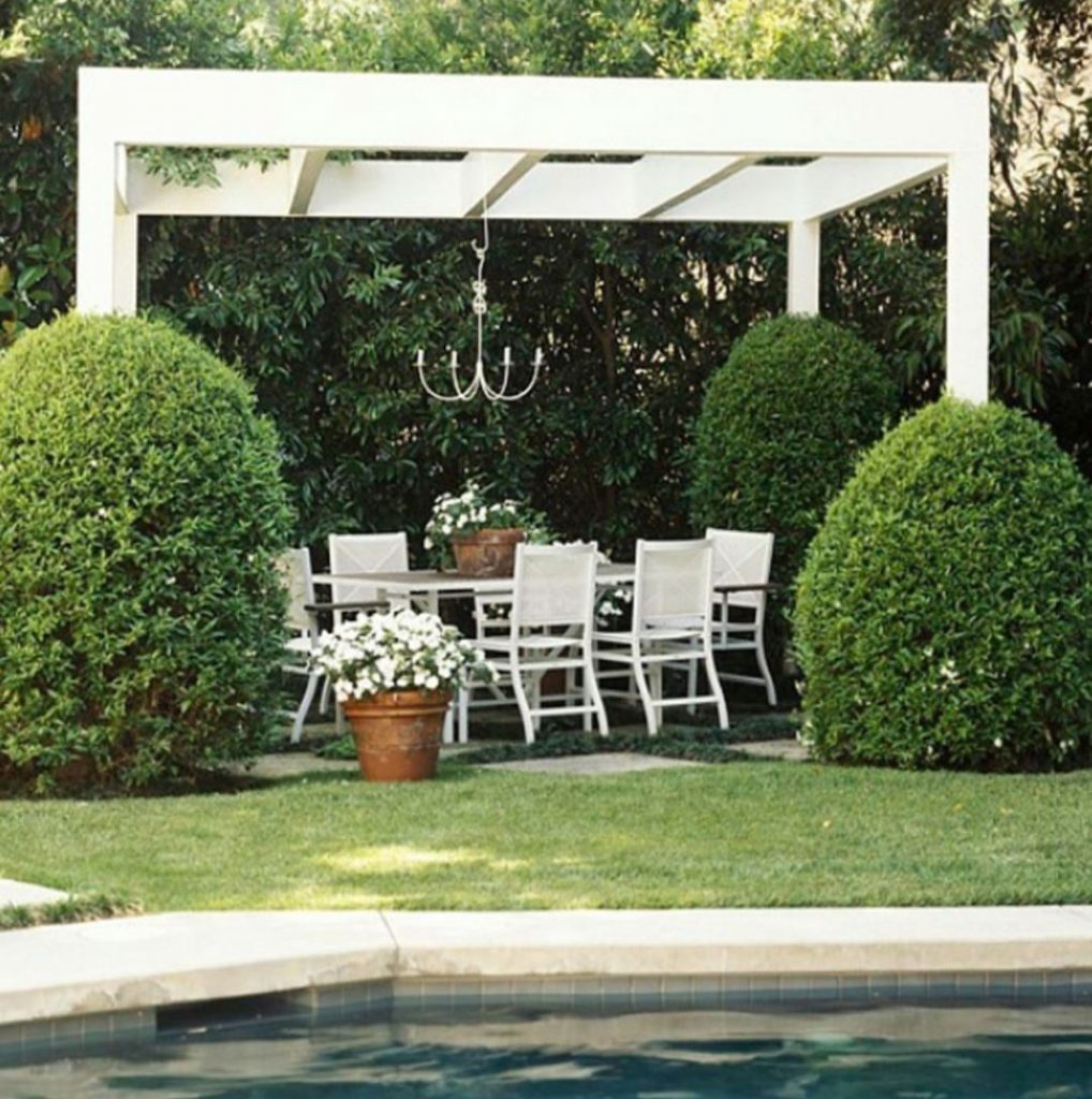 Patio idea eating area