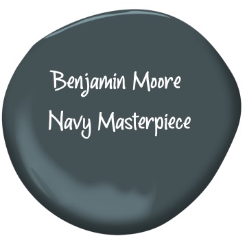 Benjamin Moore Navy Masterpiece